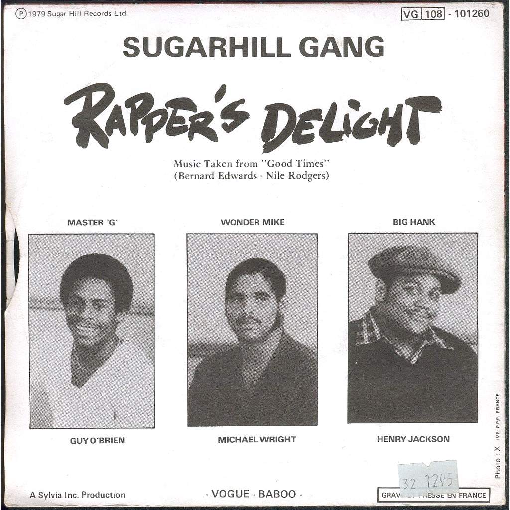 Image result for sugarhill gang rapper's delight